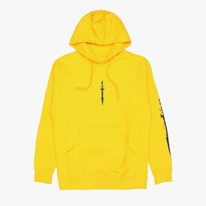 SVDDEN DEATH “Sorcerer” Yellow Hoodie - 
Size: XL